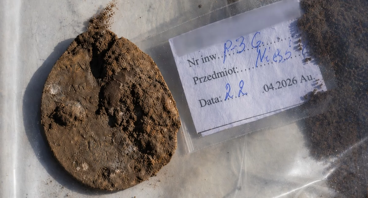 Historia, Odnaleziono masowe groby miejsce palenia zwłok Pośród zalegał tożsamości żołnierza powiatu świeckiego - zdjęcie, fotografia