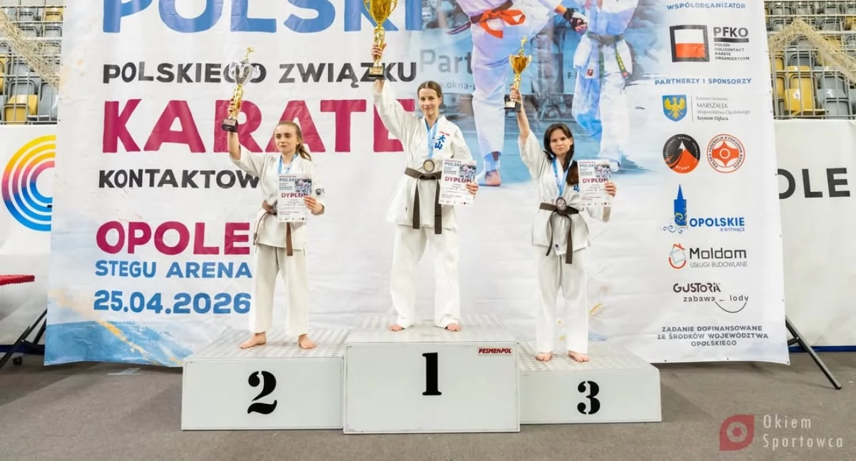 Karate, Roxana Szyndler wicemistrzynią Polski Bardzo dobry występ Opolu - zdjęcie, fotografia