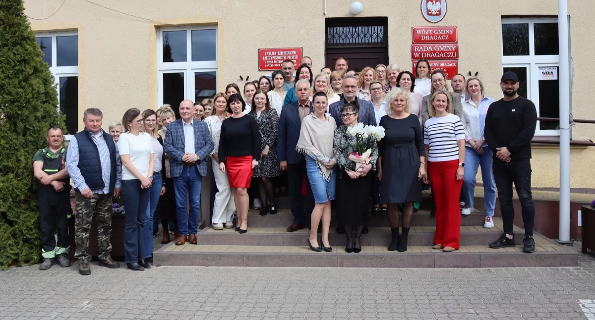 Samorząd, Marzena Żłobińska przeszła emeryturę Przez pracowała urzędzie - zdjęcie, fotografia