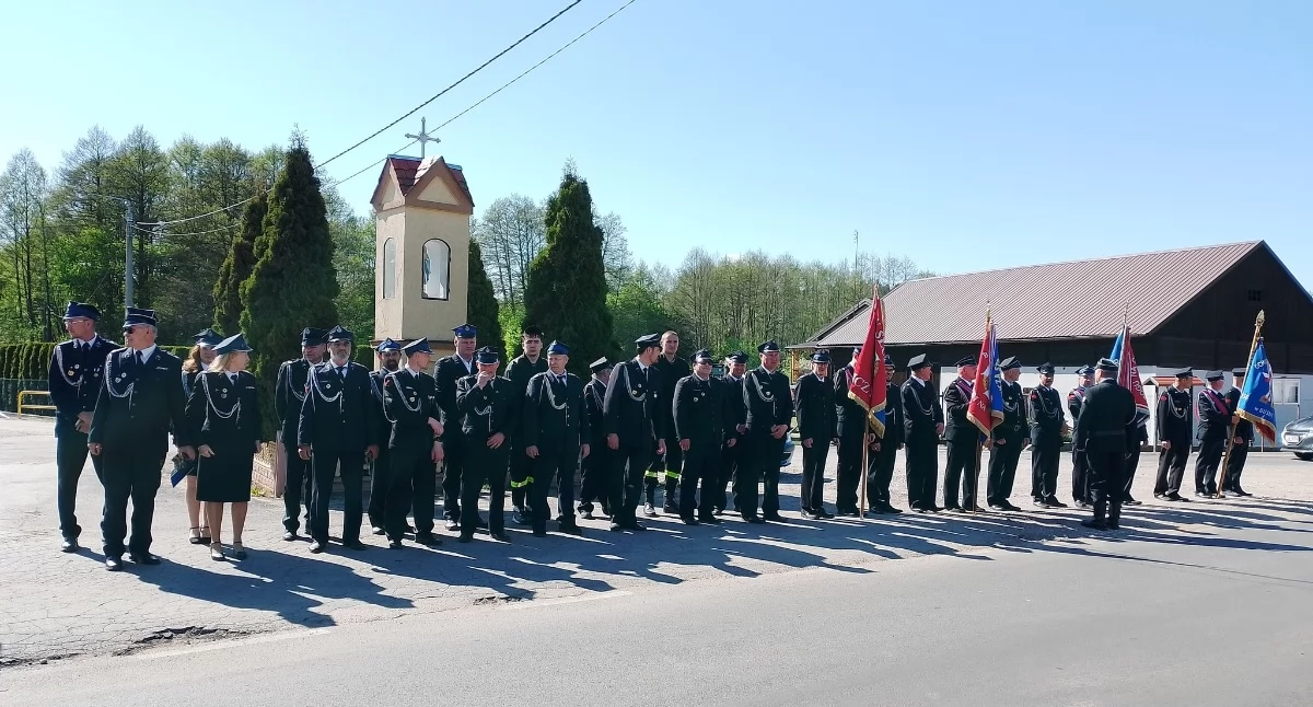 Uroczystości, święta i obchody, Dzień Strażaka Gminie Warlubie lecie działalności Buśnia - zdjęcie, fotografia