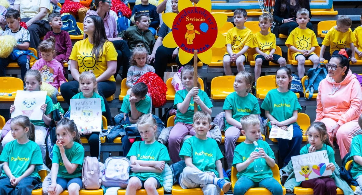 Sport szkolny, Mistrzostwa Przedszkoli Najmłodsi rywalizowali świeckiej [ZDJĘCIA] - zdjęcie, fotografia