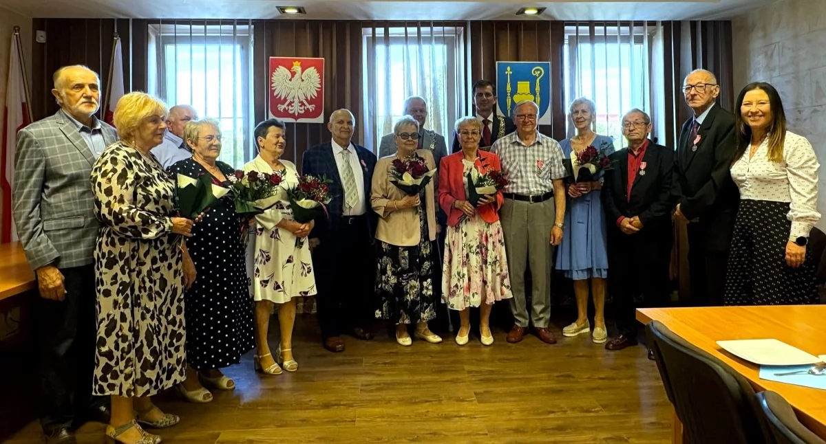 Jubileusz, Złote gminie Warlubie świętowały wyjątkowy jubileusz [ZDJĘCIA] - zdjęcie, fotografia