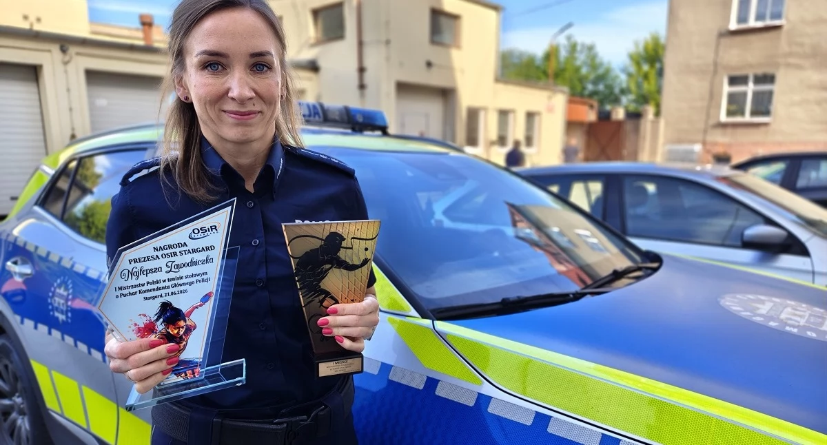 Pozostałe sporty, Policjantka Świecia Mistrzynią Polski duży sukces - zdjęcie, fotografia