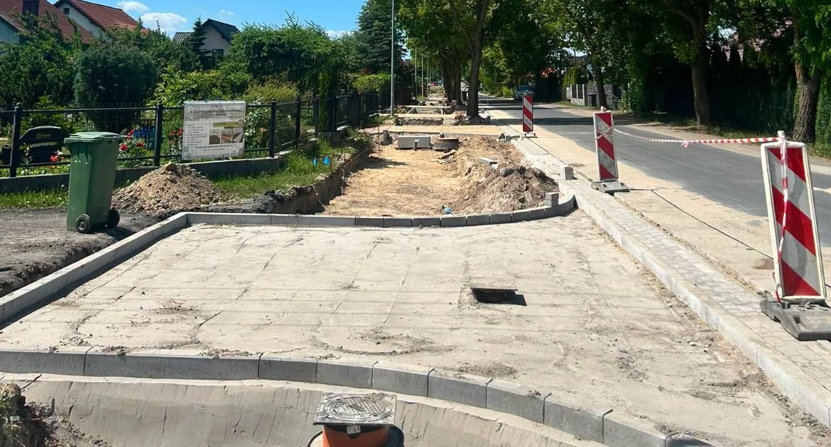 Inwestycje, Świekatowie budowa chodnika bezpieczniej - zdjęcie, fotografia