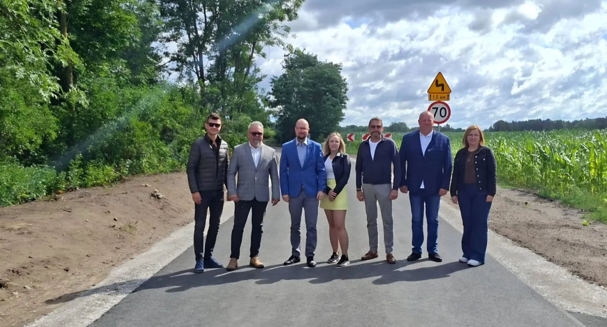 Inwestycje, Droga Buczek Skrzynki gotowa Szczegóły inwestycji - zdjęcie, fotografia