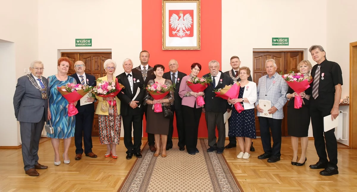 Jubileusz, Złote terenu gminy Świecie Wszystkiego najlepszego! - zdjęcie, fotografia