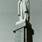 Figura NMP Gwiazda Morza autorstwa Ignacego Zelka w 1938 r. na Zalewie Gródeckim