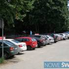 Na parkingu przy ulicy Topolowej też nie było wolnych miejsc