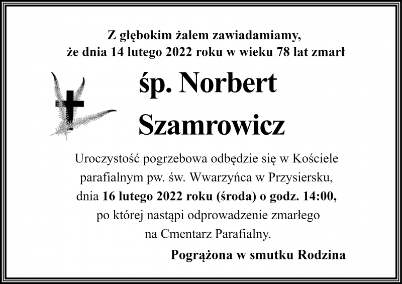 Norbert Szamrowicz
