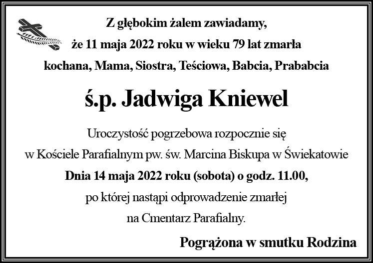 Jadwiga  Kniewel