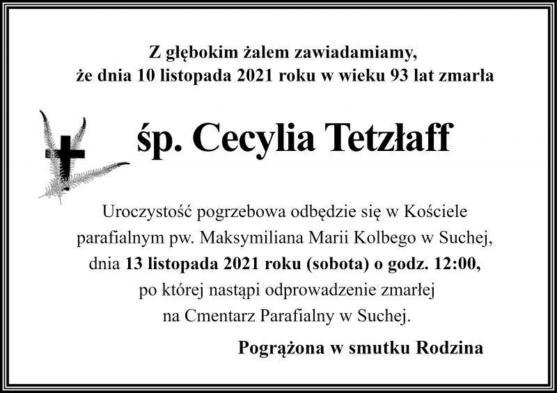 Cecylia Tetzłaff