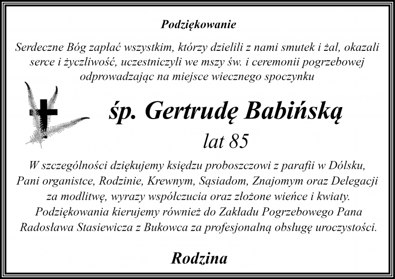 Gertruda Babińska