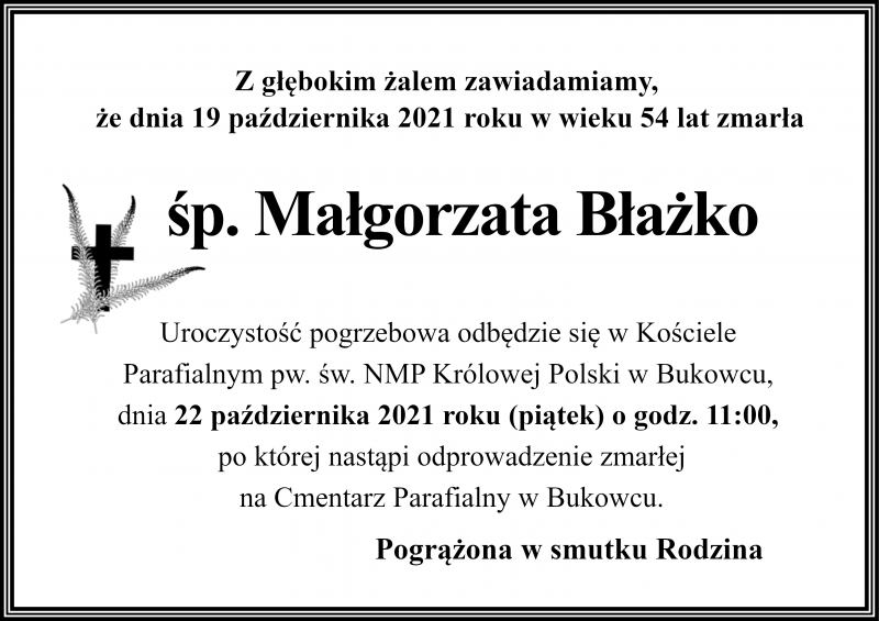 Małgorzata Błażko