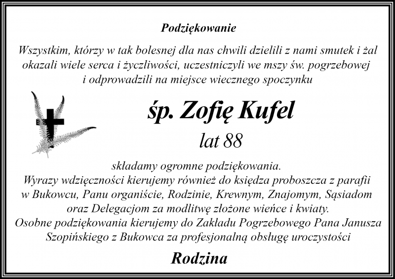Zofia Kufel