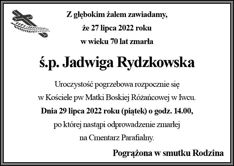 Jadwiga  Rydzkowska