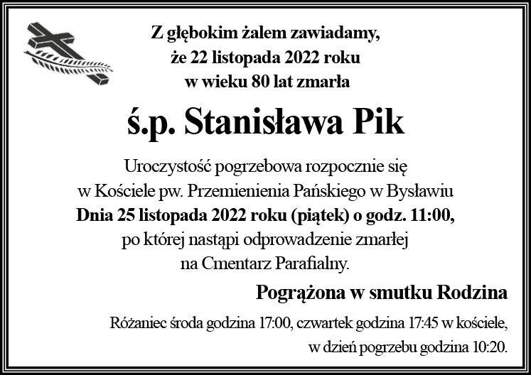 Stanisława Pik