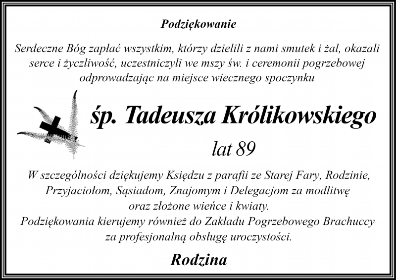 Tadeusz Królikowski