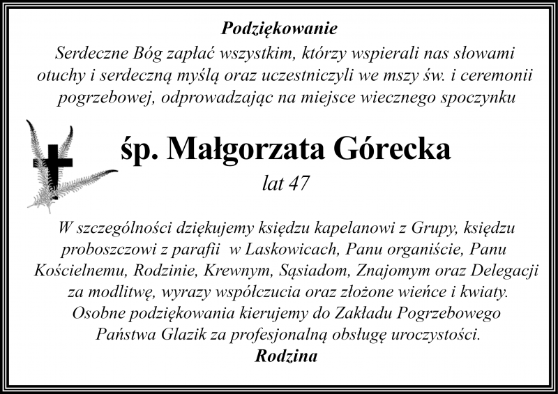 Małgorzata Górecka