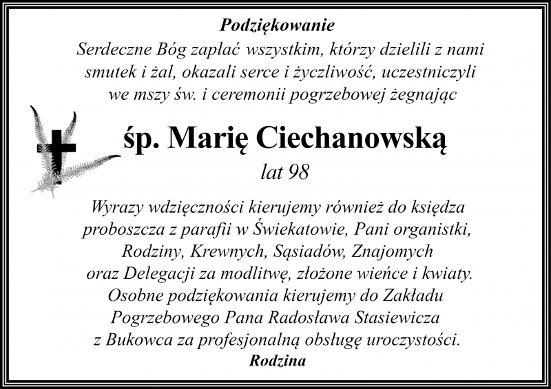 Maria Ciechanowska