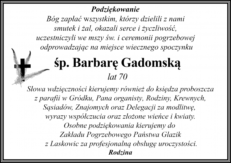 Barbara Gadomska