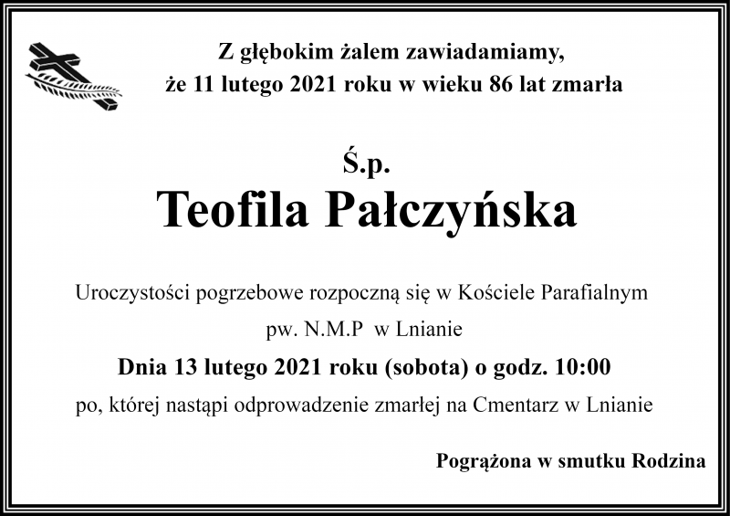 Teofila Pałczyńska