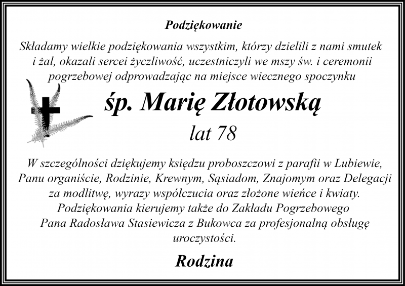 Maria  Złotowska