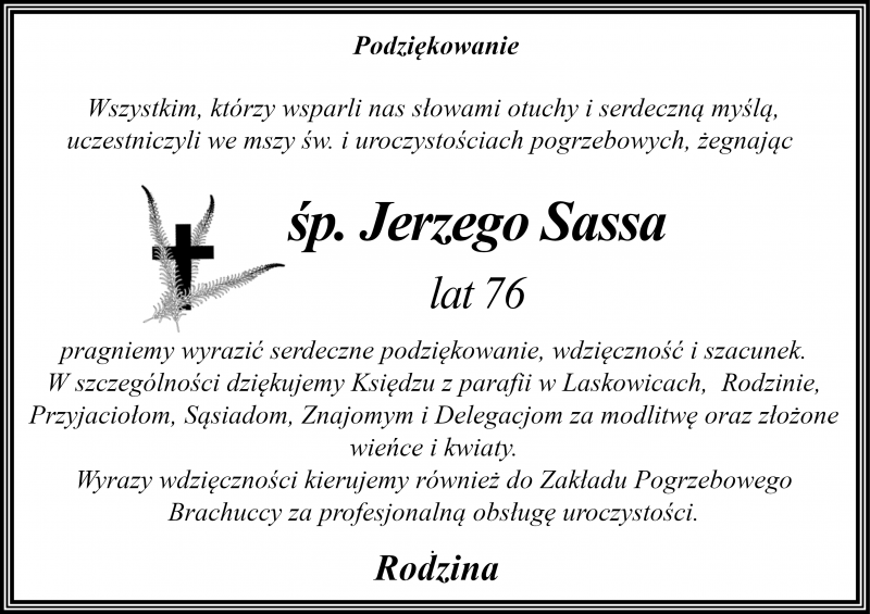 Jerzy  Sass
