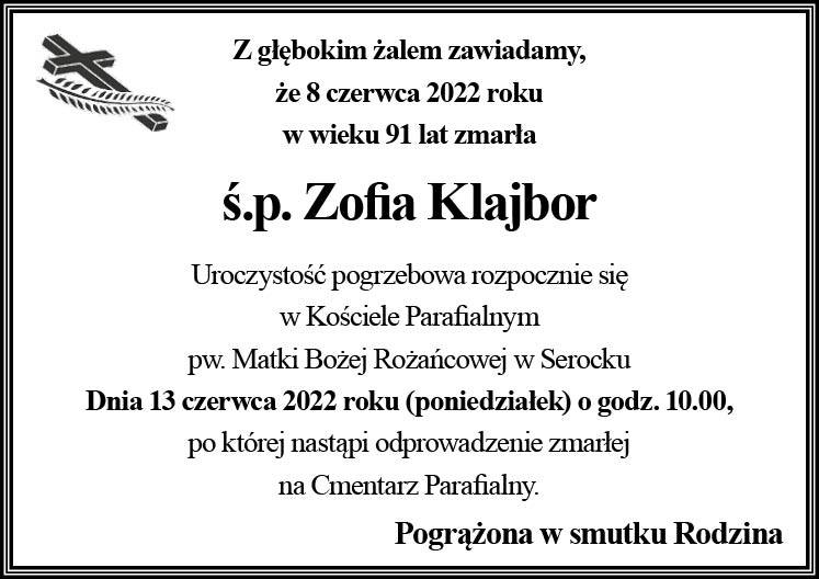 Zofia Klajbor