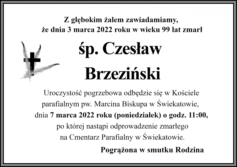 Czesław  Brzeziński
