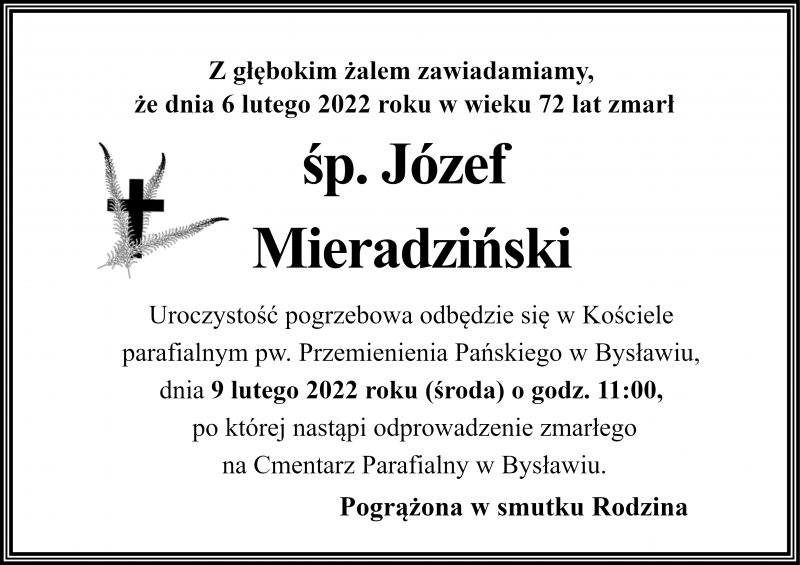 Józef Mieradziński