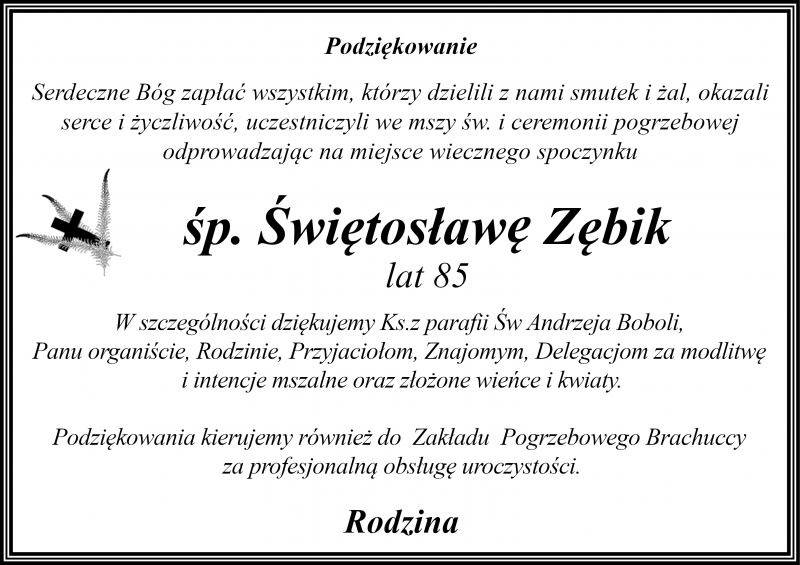 Świętosława  Zębik