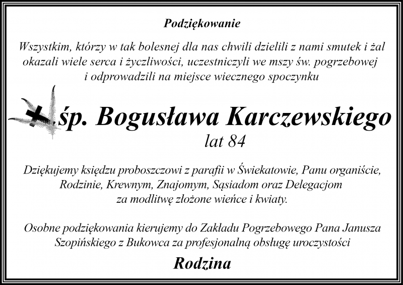 Bogusław Karczewski