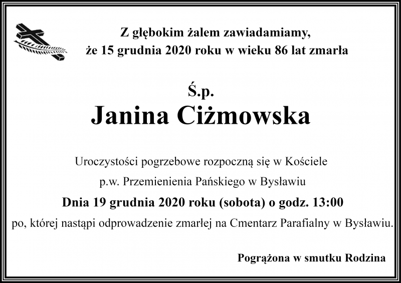 Janina Ciżmowska