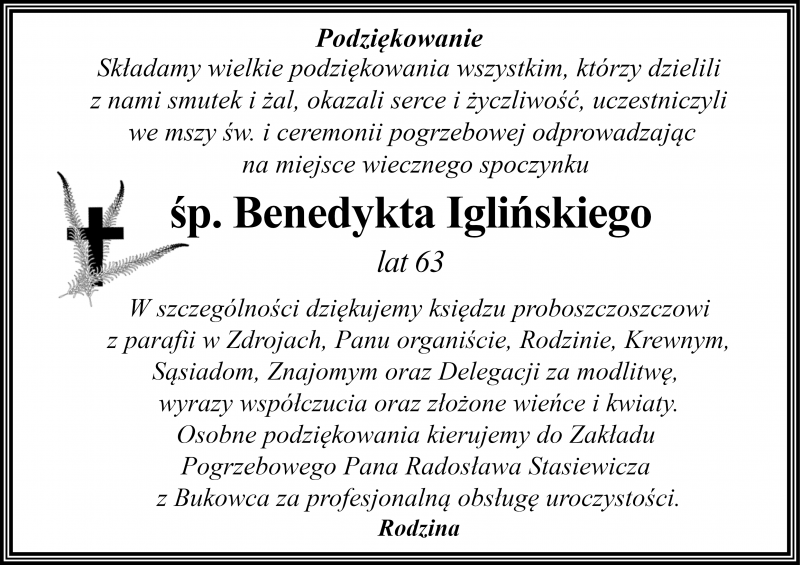 Benedykt  Igliński