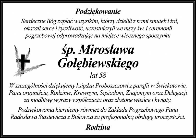 Mirosław  Gołębiewski