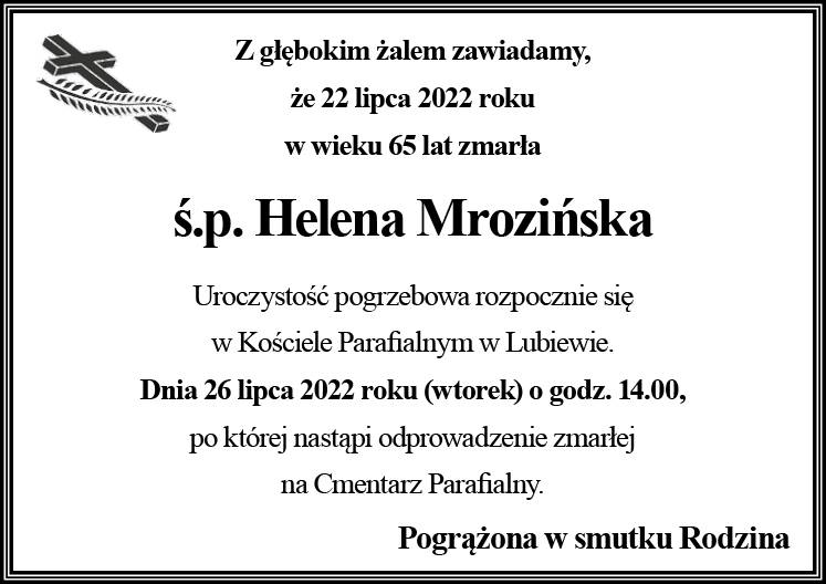 Helena Mrozińska
