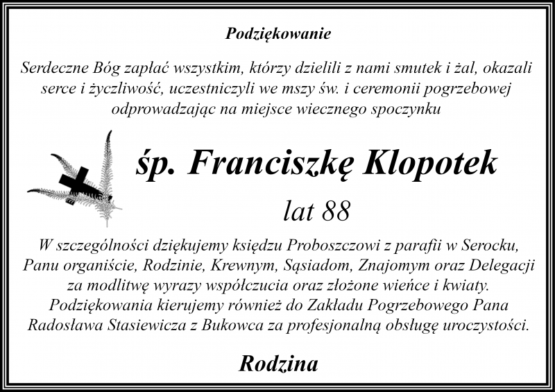 Franciszka Klopotek