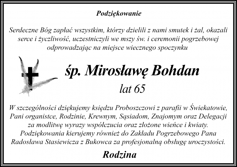 Mirosława Bohdan