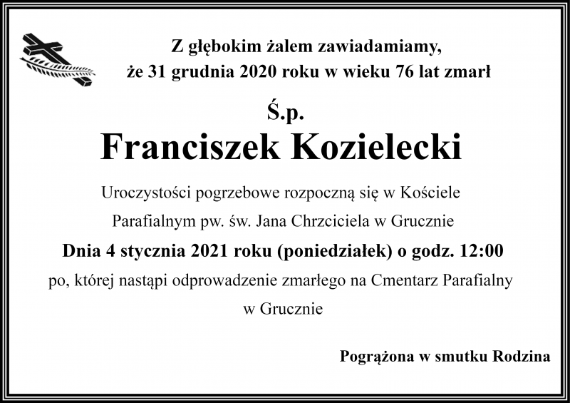 Franciszek  Kozielecki 