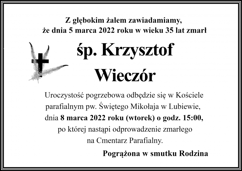 Krzysztof  Wieczór