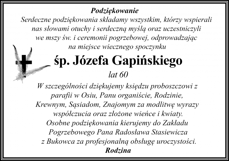 Józef Gapiński