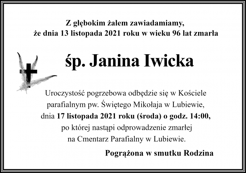 Janina Iwicka