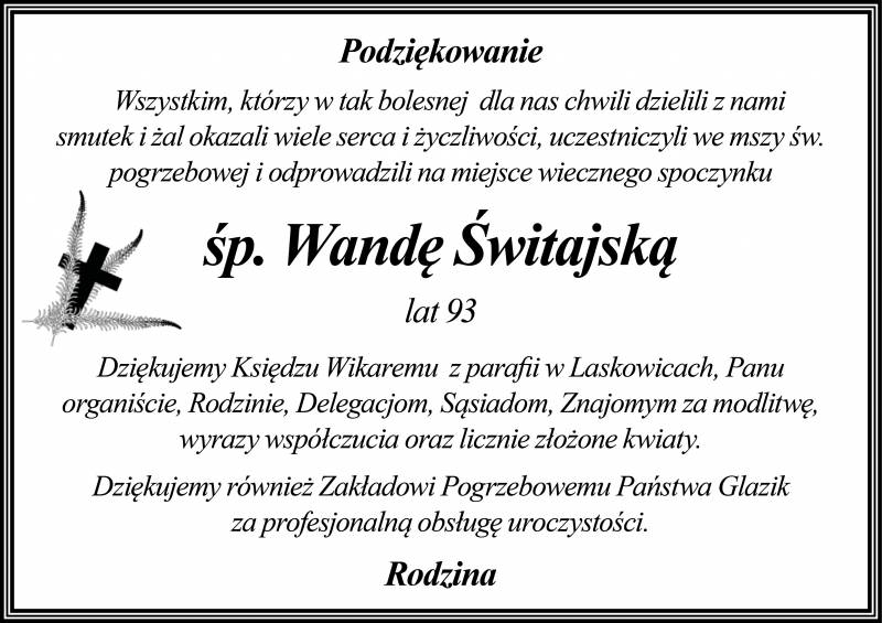 Wanda  Świtajska