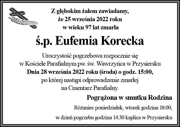 Eufemia Korecka