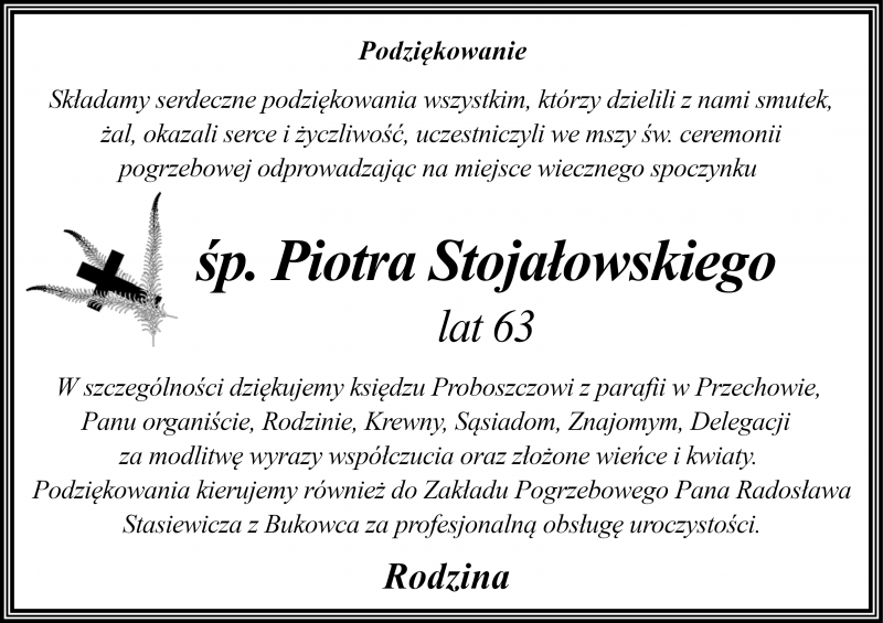 Piotr Stojałowski
