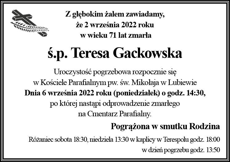 Teresa Gackowska