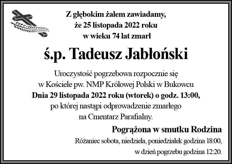 Tadeusz Jabłoński