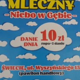 Bar Mleczny Niebo w Gębie