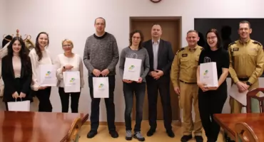 Wzięli udział w konkursie. Czujki tlenku węgla i dymu trafiły do zwycięzców