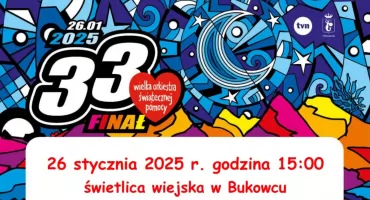 26 stycznia finał Wielkiej Orkiestry Świątecznej Pomocy. Przedstawiamy program wydarzenia w gminie Bukowiec